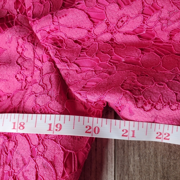 NWT RSVP by Talbots Flower-Filled Corded Lace Jacket Size 10 - Picture 14 of 16